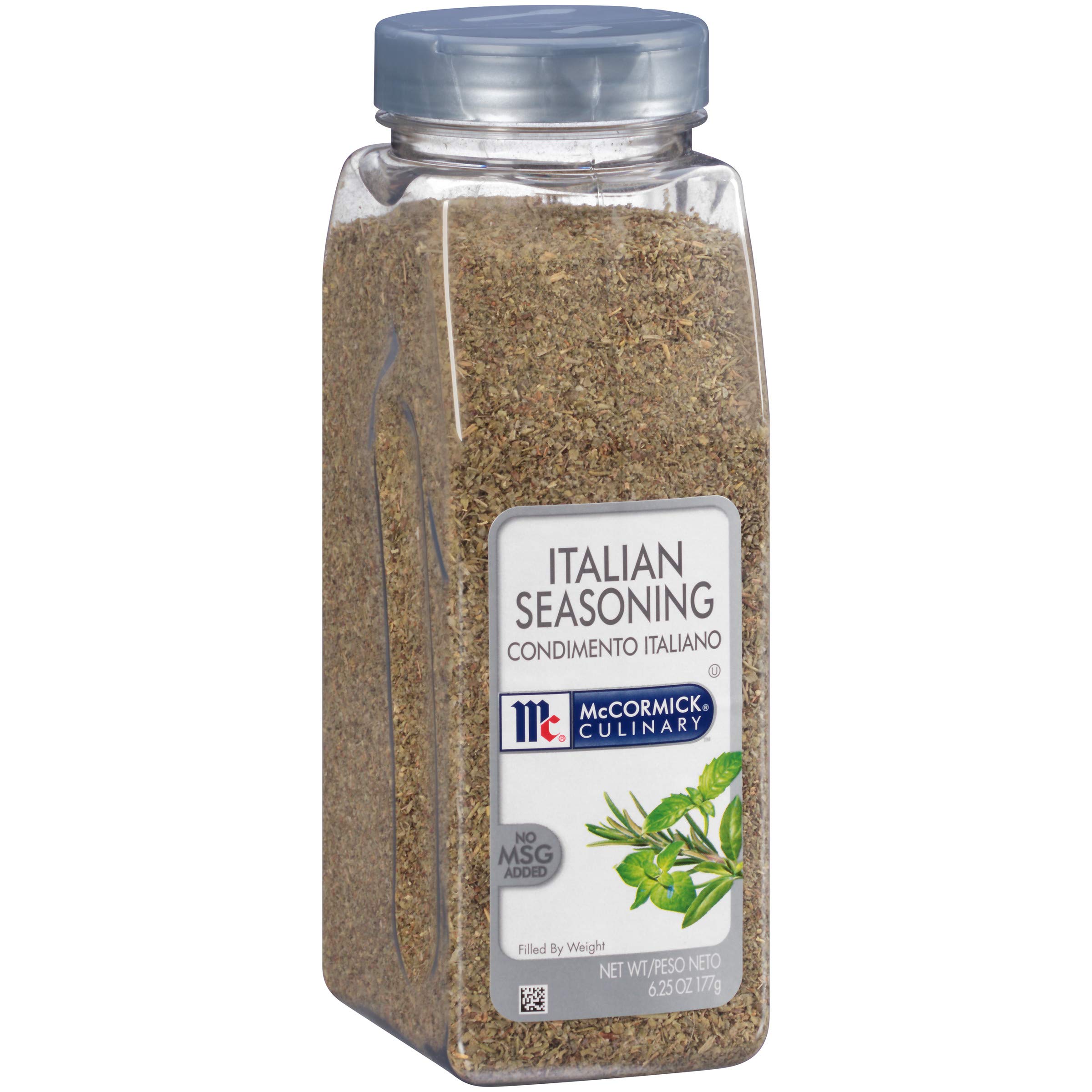 McCormick Culinary Italian Seasoning for Pasta Sauces and Meatballs - Perfect for Home Chefs and Italian Dishes - 6.25 O